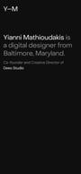 Yianni Mathioudakis Mobile Preview