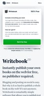 Writebook Mobile Preview