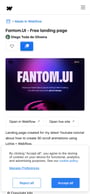 Fantom.UI Mobile Preview