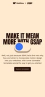 Learn GSAP Mobile Preview