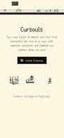 Cursouls Mobile Preview