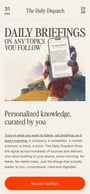 The Daily Dispatch Mobile Preview